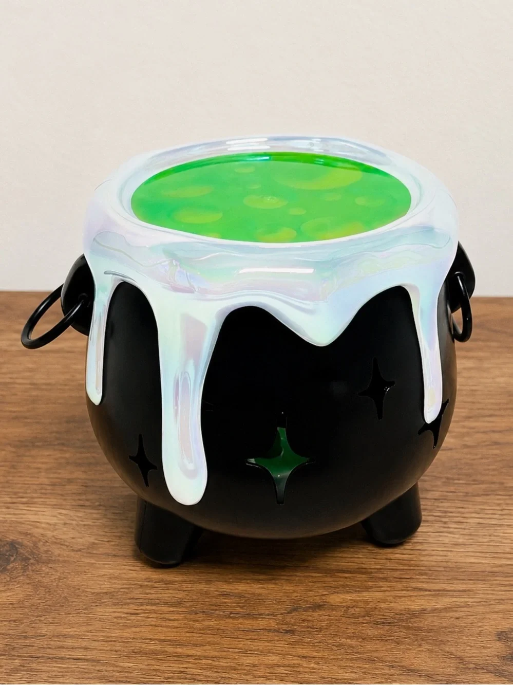 Target Bullseye Playground Halloween LED Light Up Cauldron Decoration